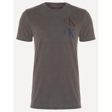 Imagem de Camiseta Calvin Klein Jeans Masculina CK Logo Repeat-Masculino