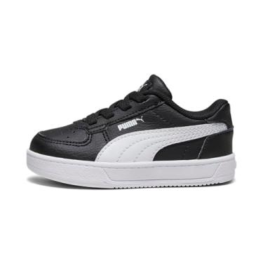 Imagem de PUMA Tênis infantil unissex Caven 2.0 com fecho alternativo, Preto/branco, 21