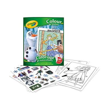 Imagem de Livro de 2 cores e adesivos Frozen