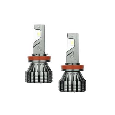 Imagem de Lâmpadas de farol de LED para carro H11/H8/H9, 70 W, 14.500 lúmens, 6.000 K, kit de conversão de farol de LED, lâmpadas de farol alto/baixo superbrilhantes, pacote com 2 unidades type4
