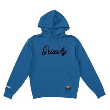 Imagem de Moletom Grizzly Script Logo Hoodie GG BLUEPRINT UNICA-Masculino