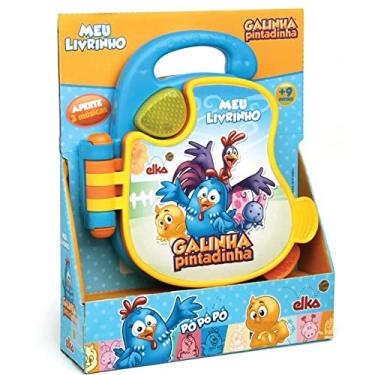 Imagem de Galinha Pintadinha, Brinquedo para Bebe Livro Sonora, Elka, Multicor