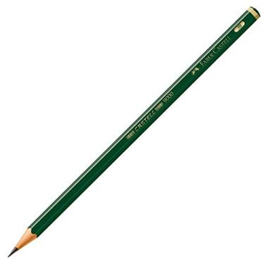 Imagem de Lápis Grafite 3B, Faber-Castell, 90003B, EcoLápis, Linha Castell 9000, 12 Unidades, Verde