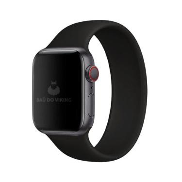 Imagem de Pulseira Loop Solo Silicone Compatível Com Apple Watch - Baú do Viking