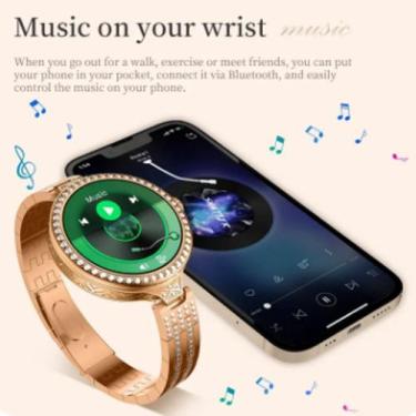 Imagem de SmartWatch Relógio Inteligente Feminino Elegância Digital - HW16