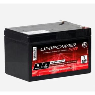Imagem de Bateria Selada 12V 12ah Unipower Vrla Agm - Nobreak