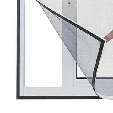Imagem de Tela Cortina Mosquiteiro Kit 3 Unidades Ima Janela Magnetico Dengue Proteçao