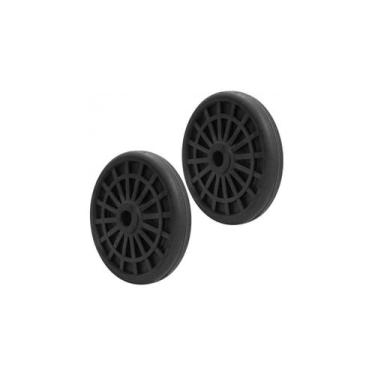 Imagem de Kit Com 2 Roda de Borracha Para Betoneira 200 litros - Metalpama