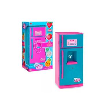 Imagem de Geladeira LeChef com Acessórios Luz e Som - Sortida - Usual Brinquedos