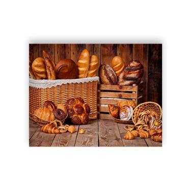 Imagem de Fundo Fotográfico 1,55 X 1,20 -  Pães e Baguetes 001 - Via Cores