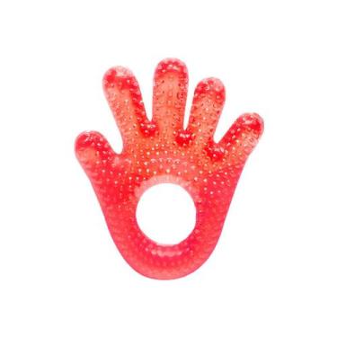 Imagem de Mordedor de Água Maozinha Azul Buba, Vermelho