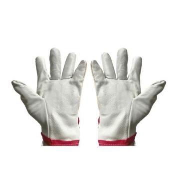 Imagem de Luva mista vaqueta e lona plastcor