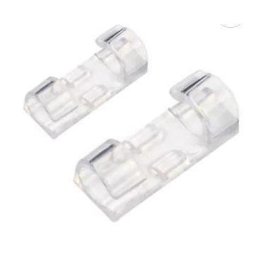 Imagem de Kit Clip Organizador de Cabos e Fios Adesivo 3M 100 Un Fixador ZigZag 