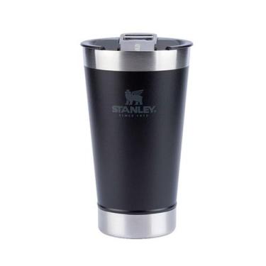 Imagem de Copo Termico Stanley Cerveja Com Tampa 8053 Matte Black 473Ml, Matte B