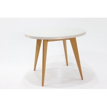 Imagem de Mesa de jantar redonda Pirangi 2 a 4 lugares - Nacional Móveis