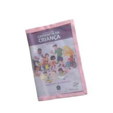 Imagem de Capa plástica para caderneta de vacinação padrão SUS - Capa de caderne