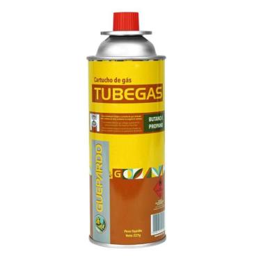 Imagem de Gas para Fogareiro Fogao Guepardo TubeGas 227g