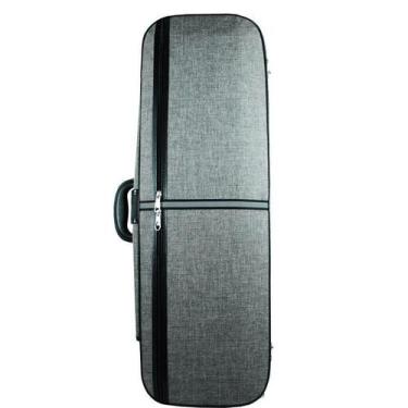Imagem de Estojo Térmico Retangular Mega Luxo Violino 4/4 Cinza Oxford - Orquezz