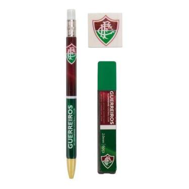 Imagem de Jogo Com Lapiseira 2.0mm, Borracha E Grafites - Fluminense - Mileno