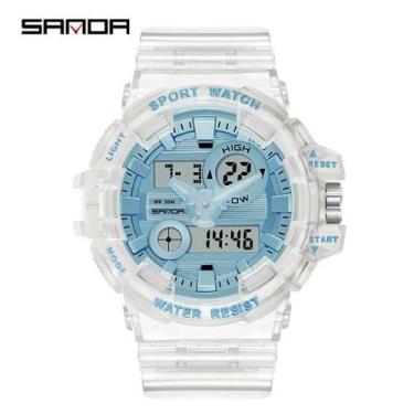 Imagem de Relógio de quartzo estilo G masculino, marca top, esporte, militar, LE