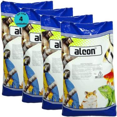Imagem de Alcon Club Coleiro Green Super Premium 5Kg Kit Com 4