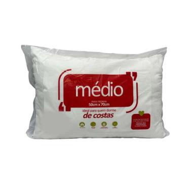 Imagem de Travesseiro Avip Não Alérgico Inodoro 70x50cm Siliconizada