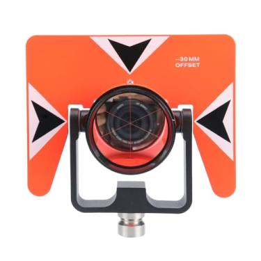 Imagem de "Compacto e durável – Prisma de ângulo reto com barra em L de 90° com design de inclinação única, perfil de alumínio e vidro revestido de cobre para precisão de levantamento"