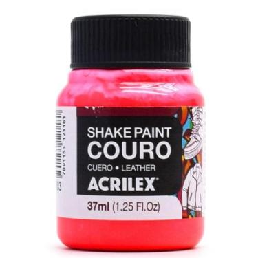 Imagem de Tinta para Couro Shake Paint Acrilex 37ml, 103 VERMELHO
