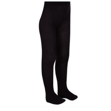 Imagem de Meia Calça Infantil Menina Casual Dia a Dia Fio 40 Trifil W06834, Pret