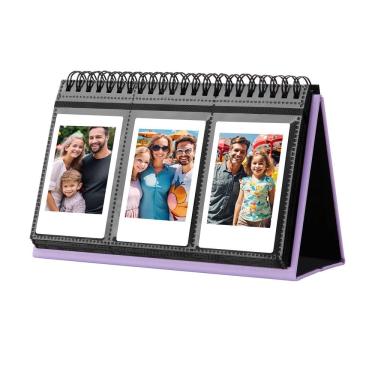 Imagem de Álbum de fotos Veicevol para Fujifilm Instax Mini Camera Purple
