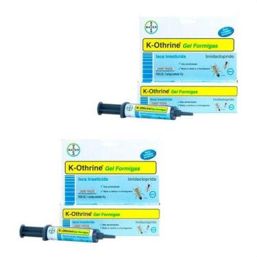 Imagem de 2 K-othrine Gel Bisnaga 10g Para Controle De Formigas -bayer