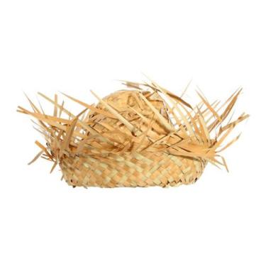 Imagem de Chapéu de Palha Infantil Unissex Desfiado Festa Junina - MAZA