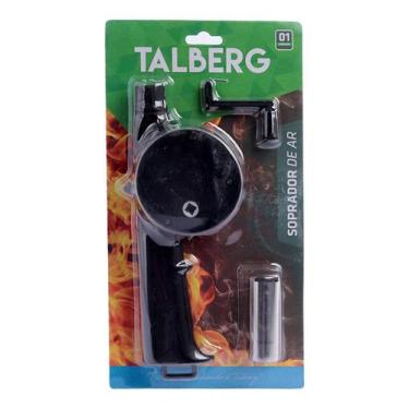 Imagem de Soprador Acendedor de Churrasqueira Manual Plastico Manivela - TALBERG