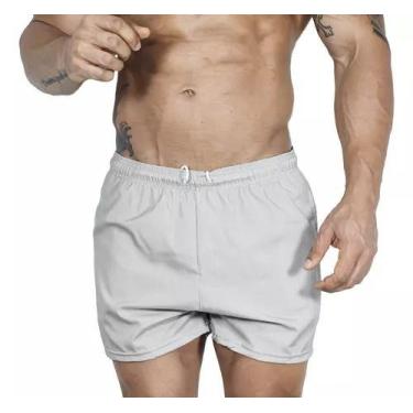 Imagem de Bermuda Masculina Short Mauricinho Praia Treino Academia Casual Bolso 