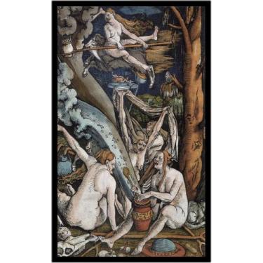 Imagem de Quadro Decorativo Esoterismo Feitiço Bruxas Oráculo Salas Lojas Quarto