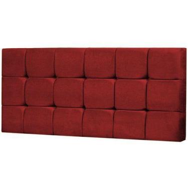Imagem de Painel Queen Espanha 160 CM Vermelho - D A Decor