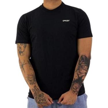 Imagem de Camiseta Masculina Oakley B1B California Preta FOA406037-Masculino