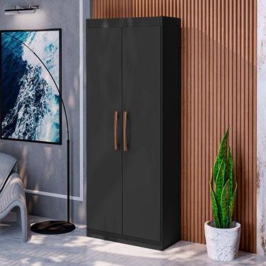 Imagem de Armário Multiuso 2 Portas Dakar Yescasa Preto