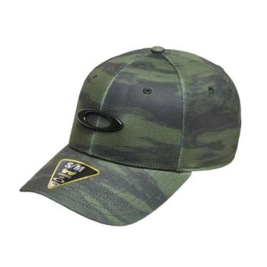 Imagem de Boné Oakley Fechado Tincan Camo, P/M, Verde