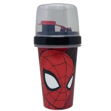 Imagem de Copo Mini Shakeira Super Heróis 320ml Homem Aranha - Plasútil, Copo Sh