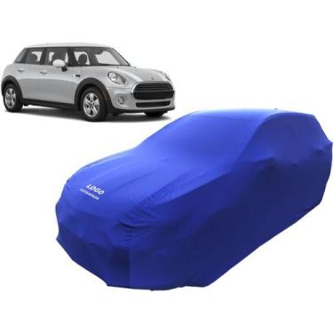 Imagem de Capa Para Cobrir Carro Mini Cooper Clubman Tecido Helanca - Mz, Azul