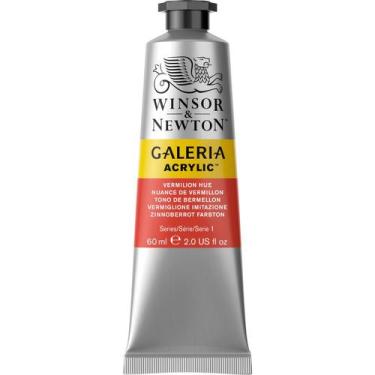 Imagem de Tinta Acrílica Galeria Winsor Newton 60ml 682 Vermilion Hue - Winsor &