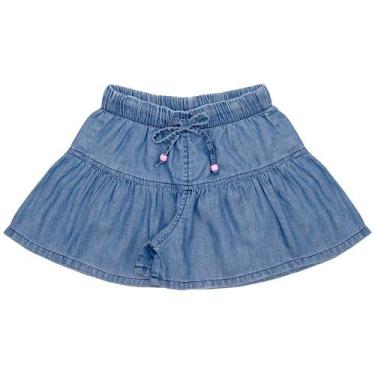 Imagem de Shorts Infantil Look Jeans Godê Jeans, Azul, 4