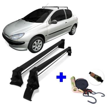 Imagem de Rack Teto Peugeot 2 Portas 206 207 Ano 99 A 15 + Cinta Carga - Vhip