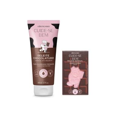 Imagem de Combo Cuide-se Bem Deleite Chocolatudo: Loção Corporal 200ml + Sabonete em Barra 120g