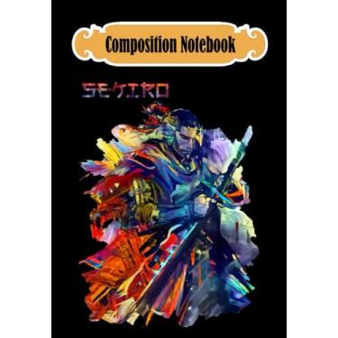 Imagem de Composition Notebook: Master Samurai Wolf Sekiro Classic, Journal 6 x 9, 100 Page Blank Lined Paperback Journal/Notebook