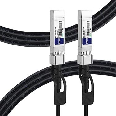 Imagem de Cabo 10G SFP+ DAC 4M, 10G Passivo Conexão direta Cabo DAC Twinax de cobre compatível com Cisco SFP-H10GB-CU4M, Ubiquiti, Netgear, Mikrotik, D-Link, Intel, Supermicro e mais | 4M