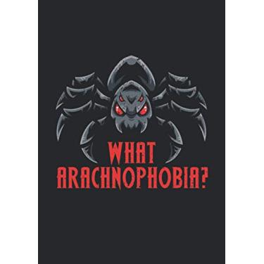Imagem de A4 Notizbuch liniert mit Softcover Design: Arachnophobie Angst vor Spinnen?Spinne Vogelspinne Terrarium: 120 linierte DIN A4 Seiten