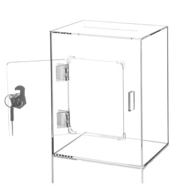 Imagem de Esquirla Cofrinho com Chave, Pote para Economizar, Ideal para Festas