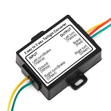 Imagem de Conversor de Reboque Com Emenda de 2 a 3 Fios, Elétrico, Adaptador de Chicote de Fios, Tipo Americano, Adaptador de Luz Traseira, Conversor de Luz Traseira, Acessório de Trailer
